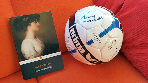 Ball and book