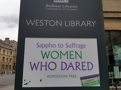 Women who dared sign